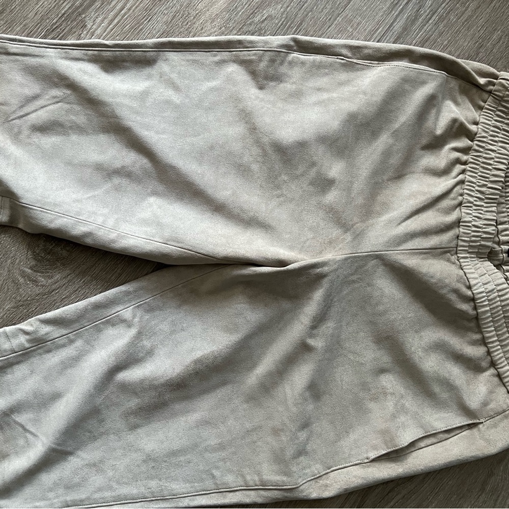 Na Aton faux suede pants size M